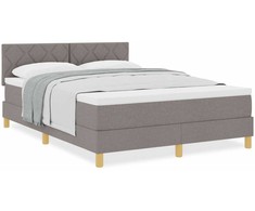 Kiemas lova su pagalve Tortora 140 x 190 cm audinys