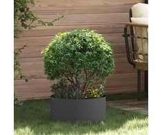 Vazonų žiedas Juoda 40 x 40 x 20 cm Šaltai valcuotas plienas