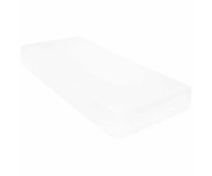 Dienos lova su čiužiniu Vaškas rudas ir baltas 90 x 200 cm