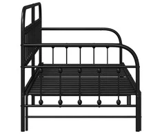 Dienos lovos rėmas Juoda 90 x 200 cm