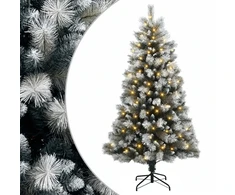 Dirbtinė eglė su vyriais 180 cm 300 LED Šilta balta