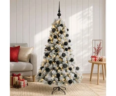 Dirbtinė kalėdinė eglutė su rutuliuku 120 cm 150 LED