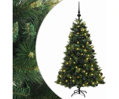 Dirbtinė kalėdinė eglutė su rutuliuku 120 cm 150 LED