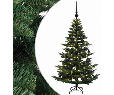 Dirbtinė kalėdinė eglutė su rutuliuku 120 cm 150 LED