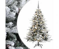 Dirbtinė kalėdinė eglutė su rutuliuku 120 cm 150 LED