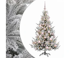 Dirbtinė kalėdinė eglutė su rutuliuku 120 cm 150 LED