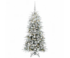 Dirbtinė kalėdinė eglutė su rutuliuku 120 cm 150 LED