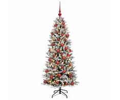 Dirbtinė kalėdinė eglutė su rutuliuku 120 cm 150 LED