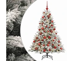 Dirbtinė kalėdinė eglutė su rutuliuku 120 cm 150 LED