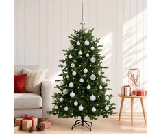 Dirbtinė kalėdinė eglutė su rutuliuku 120 cm 150 LED