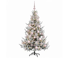 Dirbtinė kalėdinė eglutė su rutuliuku 120 cm 150 LED