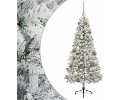 Dirbtinė kalėdinė eglutė su rutuliuku 120 cm 150 LED