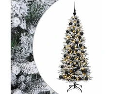 Dirbtinė kalėdinė eglutė su rutuliuku 120 cm 150 LED