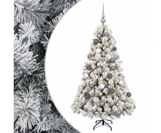 Dirbtinė kalėdinė eglutė su rutuliuku 120 cm 150 LED