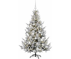 Dirbtinė kalėdinė eglutė su rutuliuku 120 cm 150 LED