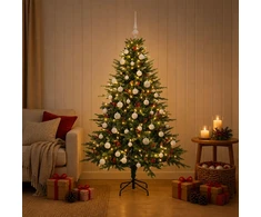 Dirbtinė kalėdinė eglutė su rutuliuku 120 cm 150 LED