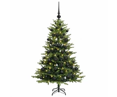 Dirbtinė kalėdinė eglutė su rutuliuku 120 cm 150 LED