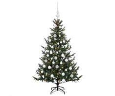 Dirbtinė kalėdinė eglutė su rutuliuku 120 cm 150 LED