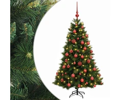 Dirbtinė kalėdinė eglutė su rutuliuku 120 cm 150 LED