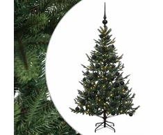 Dirbtinė kalėdinė eglutė su rutuliuku 120 cm 150 LED