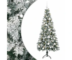 Dirbtinė kalėdinė eglutė su rutuliuku 120 cm 150 LED