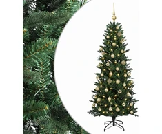 Dirbtinė kalėdinė eglutė su rutuliuku 120 cm 150 LED