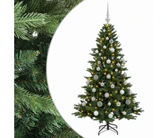 Dirbtinė kalėdinė eglutė su rutuliuku 120 cm 150 LED
