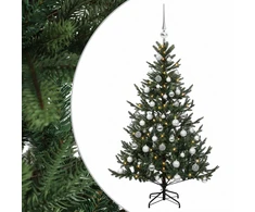 Dirbtinė kalėdinė eglutė su rutuliuku 120 cm 150 LED
