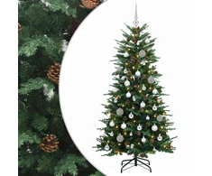 Dirbtinė kalėdinė eglutė su rutuliuku 120 cm 150 LED