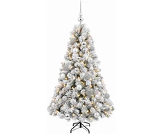 Dirbtinė kalėdinė eglutė su rutuliuku 120 cm 150 LED