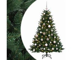 Dirbtinė kalėdinė eglutė su rutuliuku 120 cm 150 LED