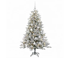 Dirbtinė kalėdinė eglutė su rutuliuku 120 cm 150 LED