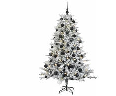 Dirbtinė kalėdinė eglutė su rutuliuku 120 cm 150 LED