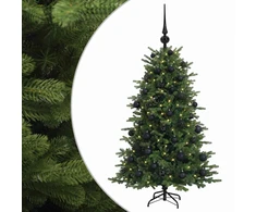 Dirbtinė kalėdinė eglutė su rutuliuku 120 cm 150 LED