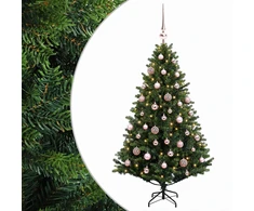 Dirbtinė kalėdinė eglutė su rutuliuku 120 cm 150 LED