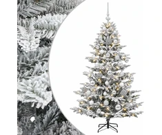 Dirbtinė kalėdinė eglutė su rutuliuku 120 cm 150 LED