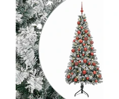 Dirbtinė kalėdinė eglutė su rutuliuku 120 cm 150 LED
