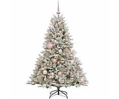 Dirbtinė kalėdinė eglutė su rutuliuku 120 cm 150 LED