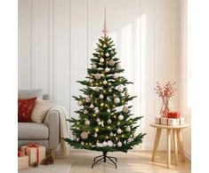 Dirbtinė kalėdinė eglutė su rutuliuku 120 cm 150 LED