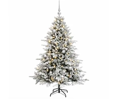 Dirbtinė kalėdinė eglutė su rutuliuku 120 cm 150 LED