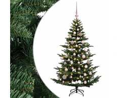 Dirbtinė kalėdinė eglutė su rutuliuku 120 cm 150 LED