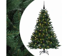 Dirbtinė kalėdinė eglutė su rutuliuku 120 cm 150 LED