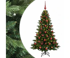 Dirbtinė kalėdinė eglutė su rutuliuku 120 cm 150 LED