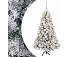 Dirbtinė kalėdinė eglutė su rutuliuku 120 cm 150 LED