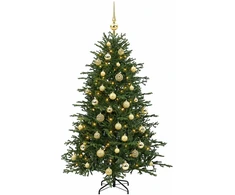 Dirbtinė kalėdinė eglutė su rutuliuku 120 cm 150 LED