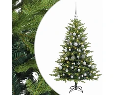 Dirbtinė kalėdinė eglutė su rutuliuku 120 cm 150 LED