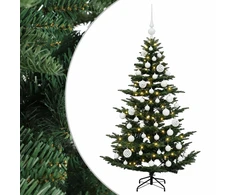 Dirbtinė kalėdinė eglutė su rutuliuku 120 cm 150 LED