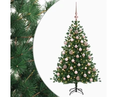 Dirbtinė kalėdinė eglutė su rutuliuku 150 cm 150 LED