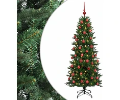 Dirbtinė kalėdinė eglutė su rutuliuku 150 cm 150 LED