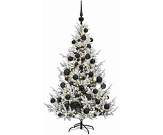 Dirbtinė kalėdinė eglutė su rutuliuku 150 cm 150 LED